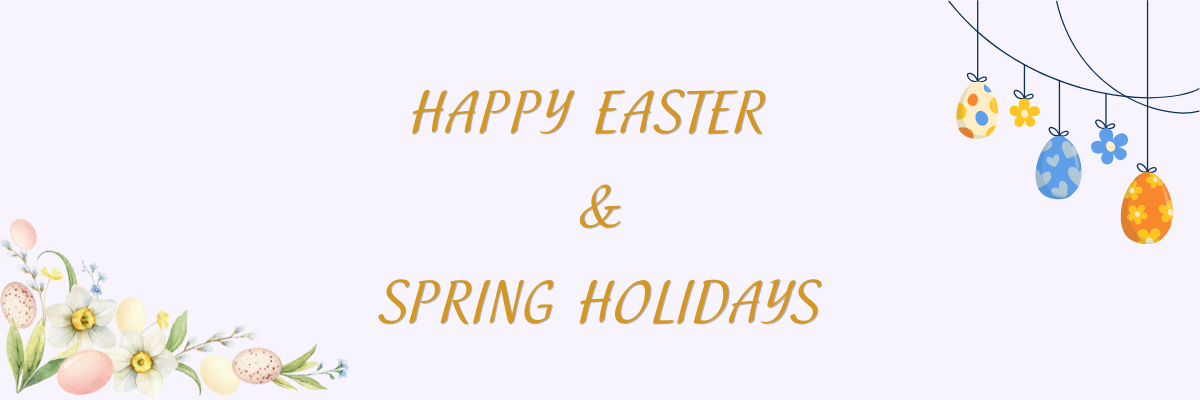 Frohe Ostern und schöne Frühlingsfeiertage