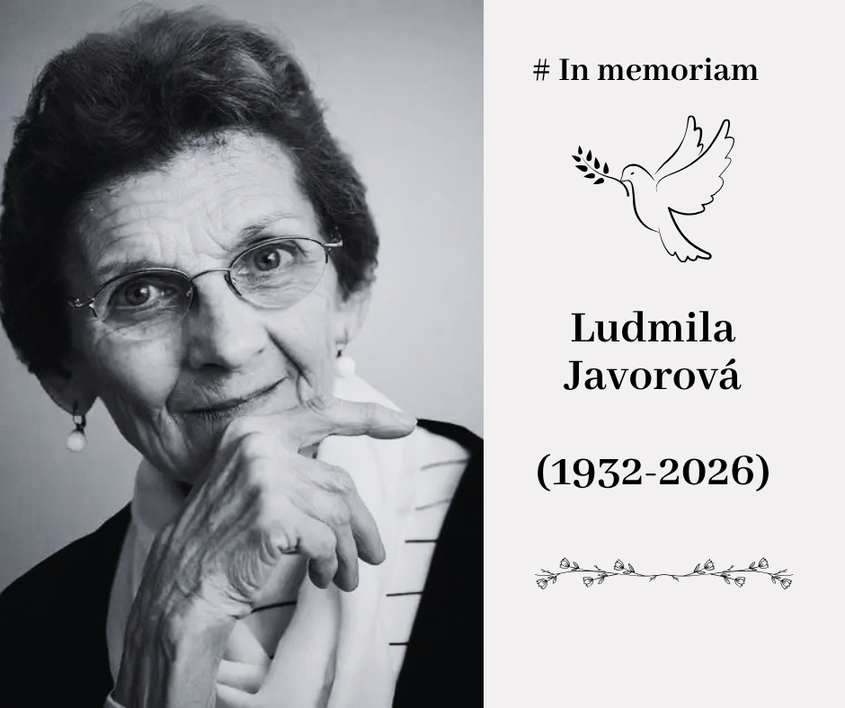 In memoriam: Ludmila Javorová (1932–2026)